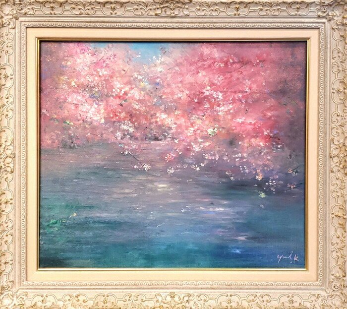 楽天市場】絵画 「Close to you 〜 春」2024 油彩画 油絵 原画 風景画