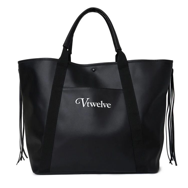 V12 - AWA BIG TOTE | トートバッグ | ブラック | ユニセックス