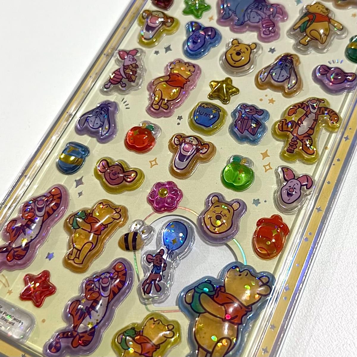 くまのプーさん うるちゅるポップシール ボンボンドロップシール[正規