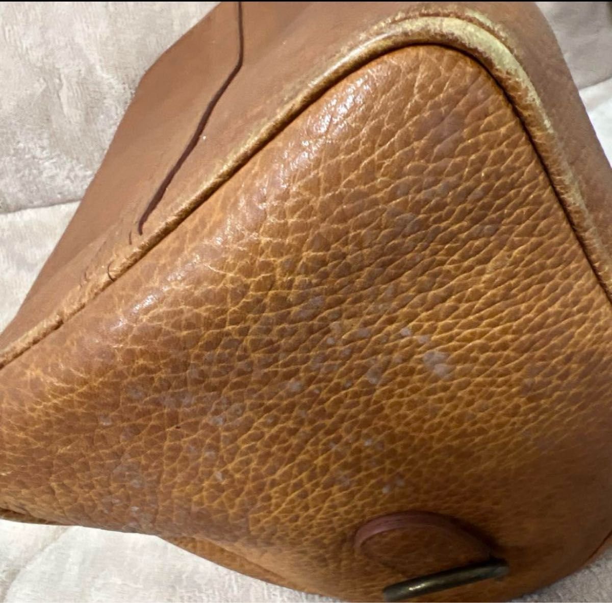 ラルフローレン ミニボストンバッグ レザー ブラウン POLO RALPH