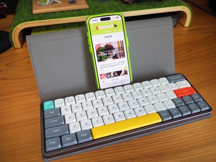 NuPhy Air60 V2 レビュー】超軽量コンパクトなロープロファイル