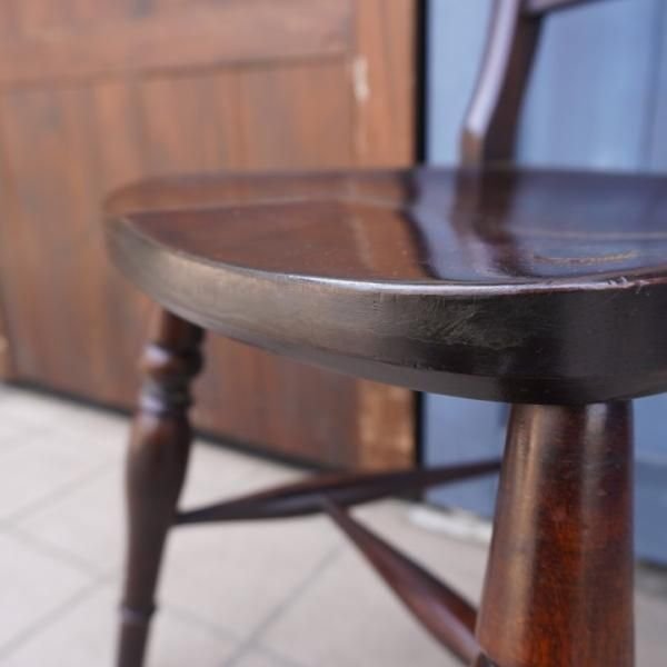 松本民芸家具のクラシックなダイニングチェアー【＃49A型 ワイコム