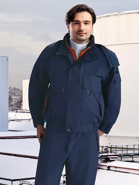 JICHODO】 48340 防水防寒ブルゾン(フード付) [防寒]通販ページ│自重