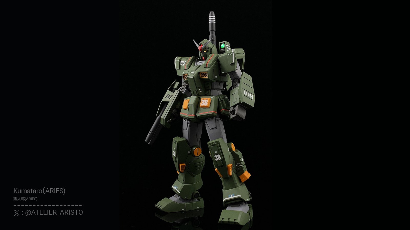 Photo] HG FA-78-1 FULL ARMOR GUNDAM E.F.S.F. PROTOTYPE MOBILE SUIT