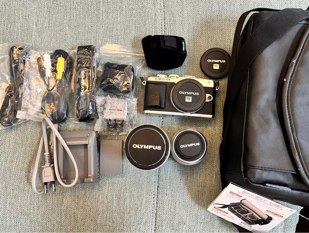 OLYMPUS PEN E-PL7ミラーレス一眼 カメラセット レンタル] OLYMPUS PEN E-PL7 ダブルズームキット ブラック ミラーレス